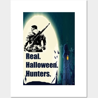 American Army Real Halloween Hunters Posters and Art